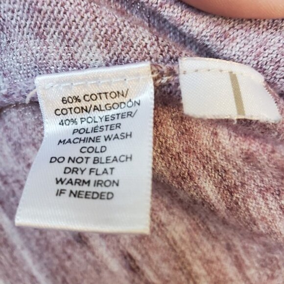 LOU & Grey Purple Cardigan Size Small - Picture 10 of 12